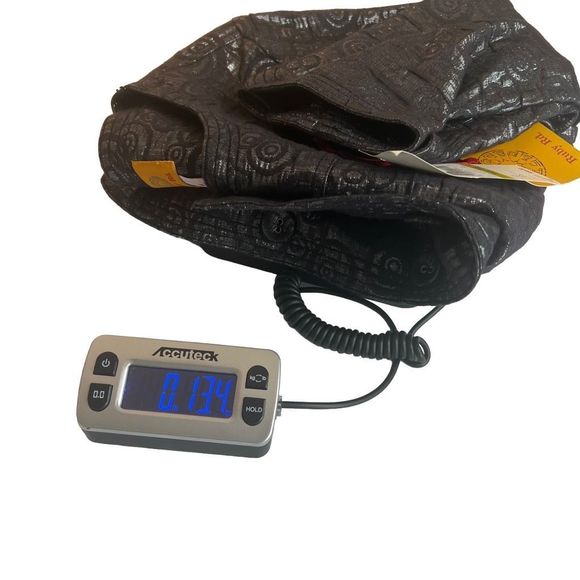 Ruby RD Women's Shiny Sparkly Metallic Button-down Blazer Black Size 14 NWT - Picture 11 of 11